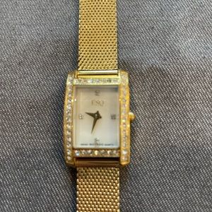 ESQ gold watch. In excellent condition!